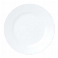 おぎそチャイナ　ミート皿　23cm 3204　ホワイト  1個（ご注文単位1個）【直送品】