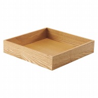 木製　正角箱　白木　身   1個（ご注文単位1個）【直送品】