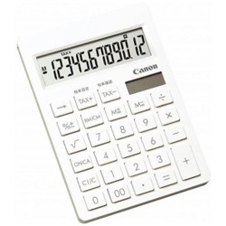 キヤノン 電卓 シンプルスマートシリーズ ピュアホワイト SI-120T SOB ［12桁 /W税率非対応］ SI120TSOB 1個（ご注文単位1個）【直送品】