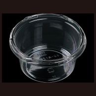 エフピコ 惣菜容器　SQ－丸　本体 129－430（V） 透明 50枚/袋（ご注文単位20袋）【直送品】