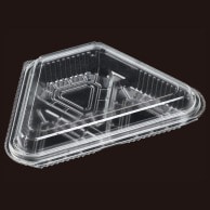 【直送品】 エフピコ 食品容器　折蓋嵌合式　おむすび用 3個用 AP－OG3 50枚/袋（ご注文単位18袋）