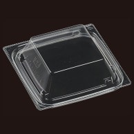 エフピコ 惣菜容器　プレイン　内嵌合蓋 T－プレイン11－11内嵌蓋OPS　M  50枚/袋（ご注文単位40袋）【直送品】
