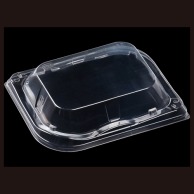 エフピコ サラダ容器　葉皿　嵌合蓋 T－葉皿2－3　APET　エコ  50枚/袋（ご注文単位18袋）【直送品】