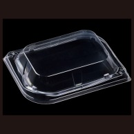 >【直送品】 エフピコ サラダ容器　葉皿　嵌合蓋 T－葉皿19－15　APET　エコ  50枚/袋（ご注文単位24袋）