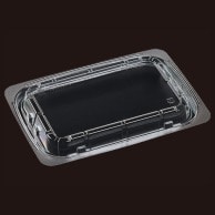 >【直送品】 エフピコ ボックス型容器　内嵌合蓋 T－BOX－26－18　APエコ 透明 25枚/束（ご注文単位18）