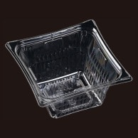 >【直送品】 エフピコ サラダ容器　APグラス　本体 14－14（71）V  50枚/袋（ご注文単位12）