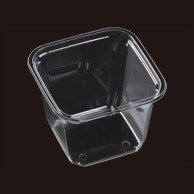 【直送品】 エフピコ 青果容器　APベジBOX　本体　穴あり 126－800  50枚/袋（ご注文単位16）