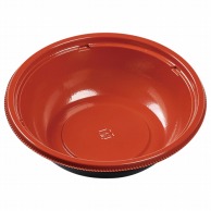 エフピコ 麺セット容器　内装（中皿） SBセット－丸－N1 赤 50枚/袋（ご注文単位36袋）【直送品】