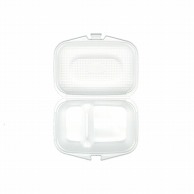 >【直送品】 エフピコ テイクアウト弁当容器　DLVランチ 23－17－1 白 30枚/袋（ご注文単位8袋）