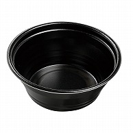 エフピコ 麺・丼容器　DLV麺丼　本体 19（73） 黒W 50個/袋（ご注文単位9袋）【直送品】