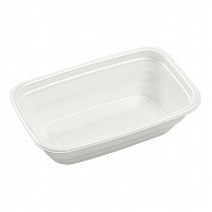 エフピコ どんぶり容器　DLV角丼 23－15（61） 白 30枚/袋（ご注文単位16袋）【直送品】