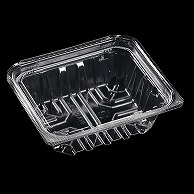 >【直送品】 エフピコ 深型かん合折蓋容器　クリアBOX 15－13（46） 透明 50枚/袋（ご注文単位16袋）