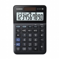 >カシオ計算機 W税率電卓 ミニジャストタイプ MW-100TC-BK-N 10桁 1台