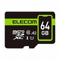 エレコム MicroSDXCカード/データ復旧サービス2年付/UHS-I U1 90MB/s 64GB   MF-SP064GU11A2R ［64GB］ MFSP064GU11A2R 1個（ご注文単位1個）【直送品】