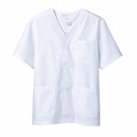 【直送品】住商モンブラン(株) 1-612_3L 調理衣 メンズ半袖　3L 白 1枚（ご注文単位1枚）