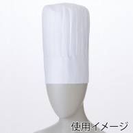 【直送品】住商モンブラン(株) 9-935_F コック帽 男女兼用　フリーサイズ 白 1枚（ご注文単位1枚）