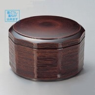 若泉漆器 ミニ木彫飯器　栃  W－3－15 1個（ご注文単位1個）【直送品】