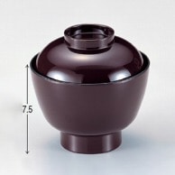 若泉漆器 積重椀　新溜  W－3－80 1個（ご注文単位1個）【直送品】