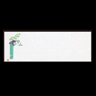 【直送品】 若泉漆器 箸置マット 鉄線 5月～6月 B-27-75 100枚/束（ご注文単位1束）