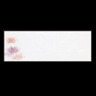 若泉漆器 箸置マット 曼珠沙華 8月～9月 B-27-82 100枚/束（ご注文単位1束）【直送品】