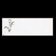 若泉漆器 箸置マット 花鳥・1  B-28-1 100枚/束（ご注文単位1束）【直送品】