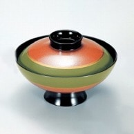 【直送品】 若泉漆器 4．5寸小槌吸椀　ピンクパールかすみ  1－185－5 1個（ご注文単位1個）