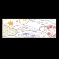 【直送品】 若泉漆器 箸置マット 春秋  B-20-57 100枚/束（ご注文単位1束）