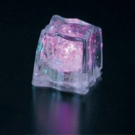 【直送品】光る氷　ライトキューブ・オリジナル（24入）ピンク   1個（ご注文単位1個）