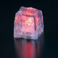 >【直送品】光る氷　ライトキューブ・オリジナル（24入） オレンジ  1個（ご注文単位1個）