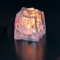 光る氷　ライトキューブ・オリジナル（24入） イエロー  1個（ご注文単位1個）【直送品】