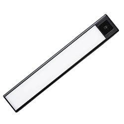 ロジック LEDセンサーライト ブラック LG-LED-S-BAR20-BK LGLEDSBAR20BK 1個（ご注文単位1個）【直送品】