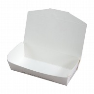 【直送品】 ペーパークラフト 食品箱　たこ焼箱　AT－8  110039 100枚/袋（ご注文単位6袋）