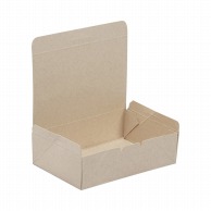 【直送品】 ペーパークラフト 食品箱　ファインBOX　Fクラフト無地 小 135287 50枚/袋（ご注文単位12袋）