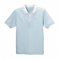 【直送品】 メンズポロシャツ　C－22　L　サックス   1個（ご注文単位1個）