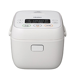 >ハイアール　Haier 炊飯器　3合　マイコン　JJ-M32B ハイアール ホワイト JJ-M32B(W) ［3合 /マイコン］ 1個（ご注文単位1個）【直送品】