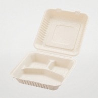 弁当容器　BBランチボックス 230－230－3  50枚/袋（ご注文単位4袋）【直送品】