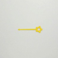 【直送品】 ホウケン産業 スターピックス　60mm バラ　黄 100本/袋（ご注文単位200袋）