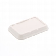 【直送品】 アヅミ産業 紙製弁当容器　蓋 P－3 白 50枚/袋（ご注文単位18袋）