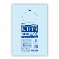 【直送品】 ハウスホールドジャパン ポリ規格袋　0．03mm厚 10号 JS10　透明 1冊（ご注文単位60冊）