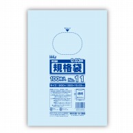 >【直送品】 ハウスホールドジャパン ポリ規格袋　0．03mm厚 11号 JS11　透明 1冊（ご注文単位60冊）