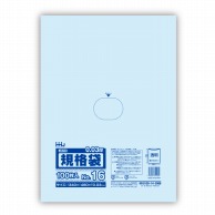 【直送品】 ハウスホールドジャパン ポリ規格袋　0．03mm厚 16号 JS16　透明 1冊（ご注文単位20冊）