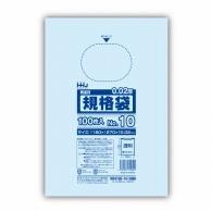 【直送品】 ハウスホールドジャパン ポリ規格袋　0．02mm厚 10号 JT10　透明 1冊（ご注文単位120冊）