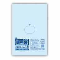 >【直送品】 ハウスホールドジャパン ポリ規格袋　0．02mm厚 13号 JT13　透明 1冊（ご注文単位60冊）