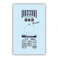 【直送品】 ハウスホールドジャパン プレミアム規格袋　0．03mm厚 12号 MS12　透明 1冊（ご注文単位40冊）