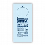 【直送品】 ハウスホールドジャパン ポリ規格袋　0．05mm厚 6号 JW06　透明 1冊（ご注文単位60冊）