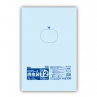 【直送品】 ハウスホールドジャパン ポリ規格袋　0．025mm厚 12号 JM12　透明 1冊（ご注文単位50冊）