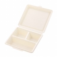 【直送品】 ケーピープラテック 紙容器　KBボックス  KB－53　ホワイト 25枚/袋（ご注文単位8袋）