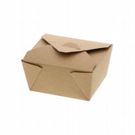 >【直送品】 ケーピープラテック 食品容器　未晒紙ボックス  KM－31 50枚/袋（ご注文単位9袋）
