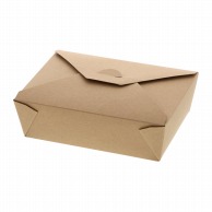 >【直送品】 ケーピープラテック 食品容器　未晒紙ボックス  KM－34 50枚/袋（ご注文単位4袋）