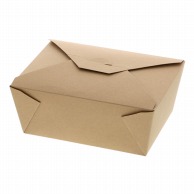 【直送品】 ケーピープラテック 食品容器　未晒紙ボックス  KM－35 40枚/袋（ご注文単位4袋）
